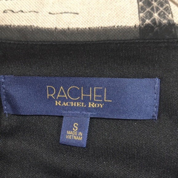 Rachel Rachel Roy Printed Mesh-Trim Top - Picture 3 of 4